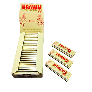 SEDA 02 BROWN PEQUENA CAIXA COM 25 LIVRETOS DE 50 FOLHAS