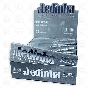 SEDA ALEDA PRATA PEQUENA DISPLAY COM 20 LIVRETOS