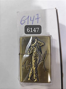 ISQUEIRO TIPO ZIPPO METAL SEM FLUÍDO MODELO 6147
