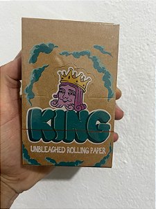 SEDA KING PAPER BROWN MARROM PEQUENA  EMBALAGEM NOVA CAIXA COM 25