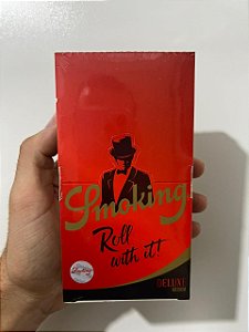 SEDA SMOKING DE LUXE  PEQUENA ORIGINAL CAIXA COM 25 LIVRETOS