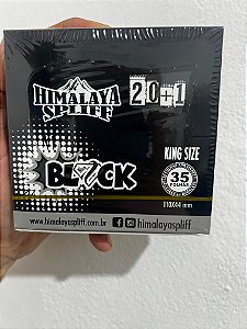 SEDA PRETA KING SIZE COM  21 LIVRETOS  Himalaya Spliff