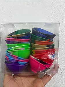 CUIA DE SILICONE PREMIUM  KIT COM 24 UNIDADES