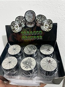 TRITURADOR METAL TEIA DE ARANHA MEDIO 3 PARTES- TX002