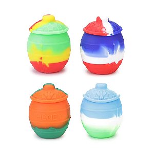 Slick de silicone pote de mel 35 ML - CORES DIVERSAS - VALOR DA UNIDADE