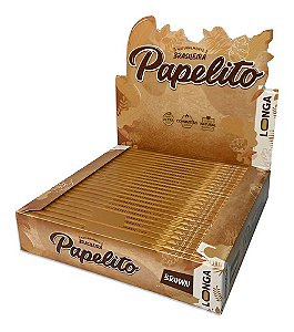 SEDA PAPELITO BROWN LONGA DISPLAY COM 25 LIVRETOS