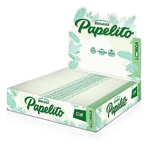 SEDA PAPELITO SLIM LONGA DISPLAY COM 25 LIVRETOS