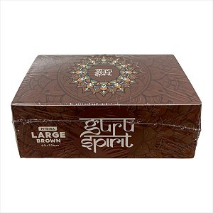 PITEIRA GURU SPIRIT BROWN LARGE DISPLAY COM 20 UNIDADES DE 50 FOLHAS