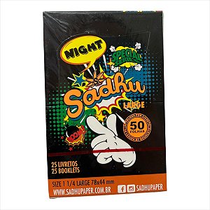 SEDA SADHU NIGHT LARGE PEQUENA COM 25 LIVRETOS