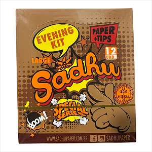 SEDA SADHU EVENING KIT BROWN LARGE SEDA E PITEIRA COM 12 LIVRETOS
