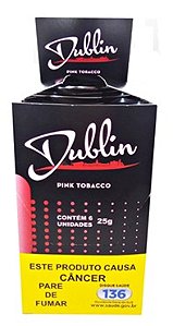 TABACO DUBLIN PINK TUTI FRUTI DISPLAY COM 6 UNIDADES DE 25 G