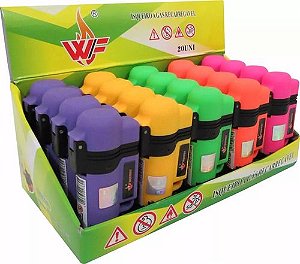 ISQUEIRO MAÇARICO CÓR SÓLIDA 1 UNIDADE