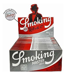 SEDA SMOKING PRATA ORIGINAL KING SIZE 1 CAIXA COM 50