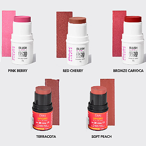 BLUSH PROTETOR SOLAR FPS 30/FPUVA 10 - ALL IN ONE - PINK CHEEKS