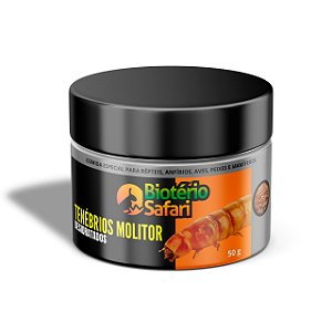 Larvas De Tenébrio Comum Desidratada Safari 50g