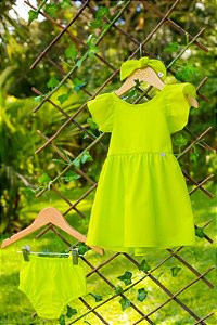 Vestido Taci Gales Baby Verde