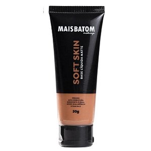 Base Líquida Matte Soft Skin Mais Batom Makeup - Escuro-01