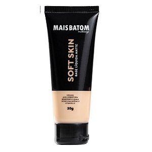 Base Líquida Matte Soft Skin - Claro-03 - Mais Batom Makeup