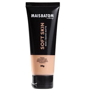 Base Líquida Matte Soft Skin - Médio-01 - Mais Batom Makeup