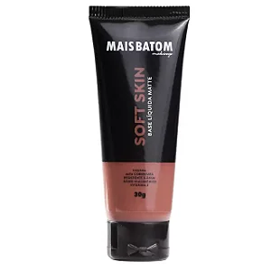 Base Líquida Matte Soft Skin Mais Batom Makeup - Escuro-04