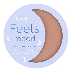 Pó Compacto Mood Textura Aveludada - Cor PC21 - Ruby Rose