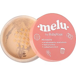 Pó Facial Solto - Tom: 02 - Melu By Ruby Rose