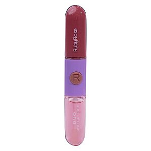 Batom & Gloss Duo Mood - LD04 - Ruby Rose