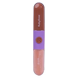 Batom & Gloss Duo Mood - LD07 - Ruby Rose