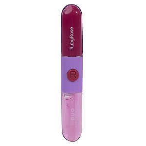 Batom & Gloss Duo Mood - LD11 - Ruby Rose