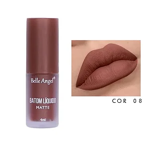 Batom Líquido Matte - 08 - Belle Angel