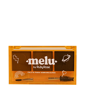 Paleta para Sobrancelhas - G1 - Melu by Ruby Rose