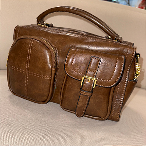 Bolsa Baú Cor: Marrom