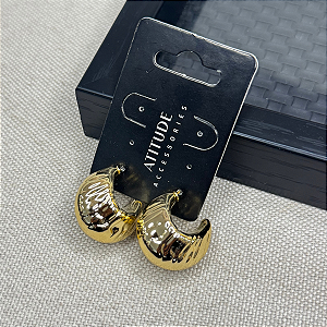 Brinco Argola Erica Cor: Dourado