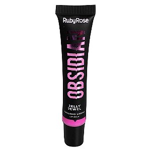 Lip Balm Jelly Jewel Obsidian - Rhodonite - Ruby Rose