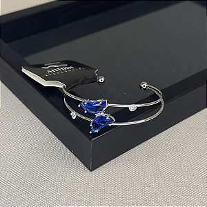 Bracelete Borboleta Cor: Azul