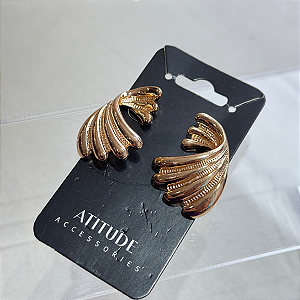 Brinco Bia Cor: Dourado