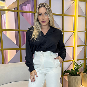 Blusa Social Mangas