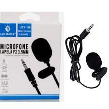 MINI MICROFONE DE LAPELA LEY-58