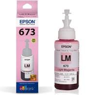 REFIL TINTA EPSON L800 VERMELHO CLARO T673620