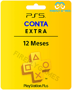 CONTA PSN PLUS EXTRA 12 MESES | PS5 MÍDIA DIGITAL