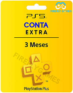 CONTA PSN PLUS EXTRA 3 MESES | PS5 MÍDIA DIGITAL