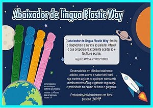 Abaixador Língua C/20 - Plastic Way