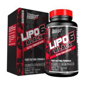 Termogênico Lipo 6 Black Ultra Contrentrado 120 Capsulas - Nutrex