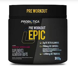 Pre Treino Epic Probiotica 300g