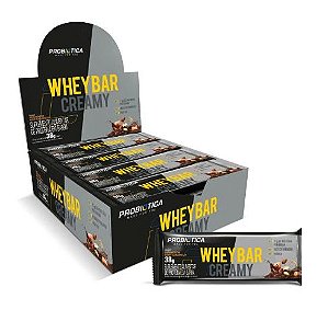 Barra de Proteina Whey Bar Cream Probiotica 38g