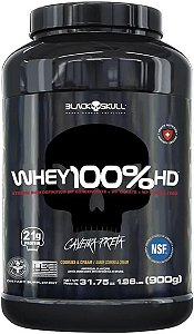 Whey 3W 100% HD Black Skull 900g
