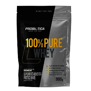 Whey Concentrado 100% Probiotica Refil - 900g