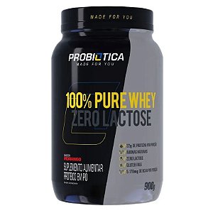 Whey Concentrado ZERO LACTOSE Probiotica pote 900g