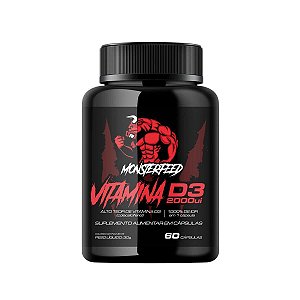 Vitamina D3 MonsterFeed 60cps