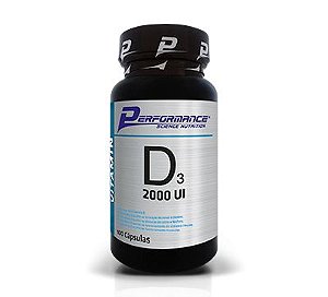 Vitamina D3 2000ui  Performance 100tbs